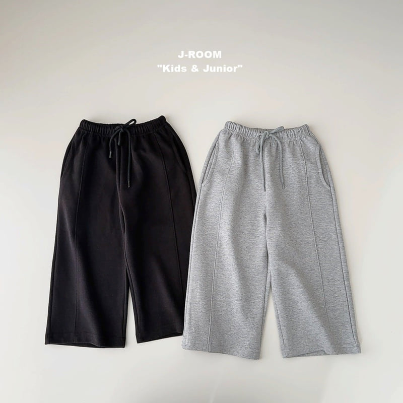 J-Room - Korean Children Fashion - #minifashionista - Panel Wide Pants - 3