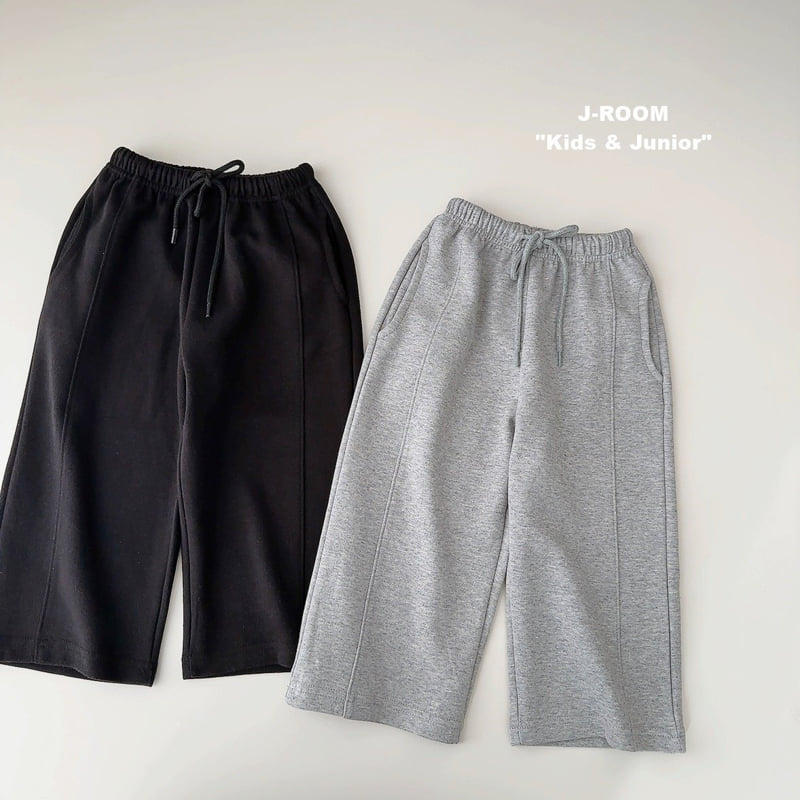 J-Room - Korean Children Fashion - #minifashionista - Panel Wide Pants - 4