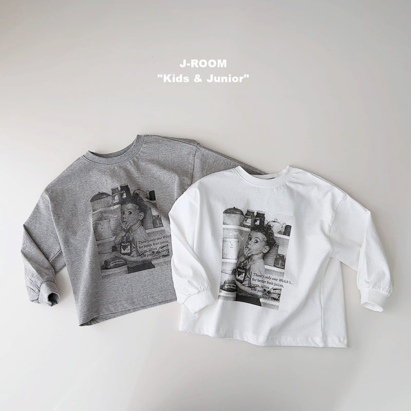 J-Room - Korean Children Fashion - #prettylittlegirls - Welch’s Black White Graphic Tee