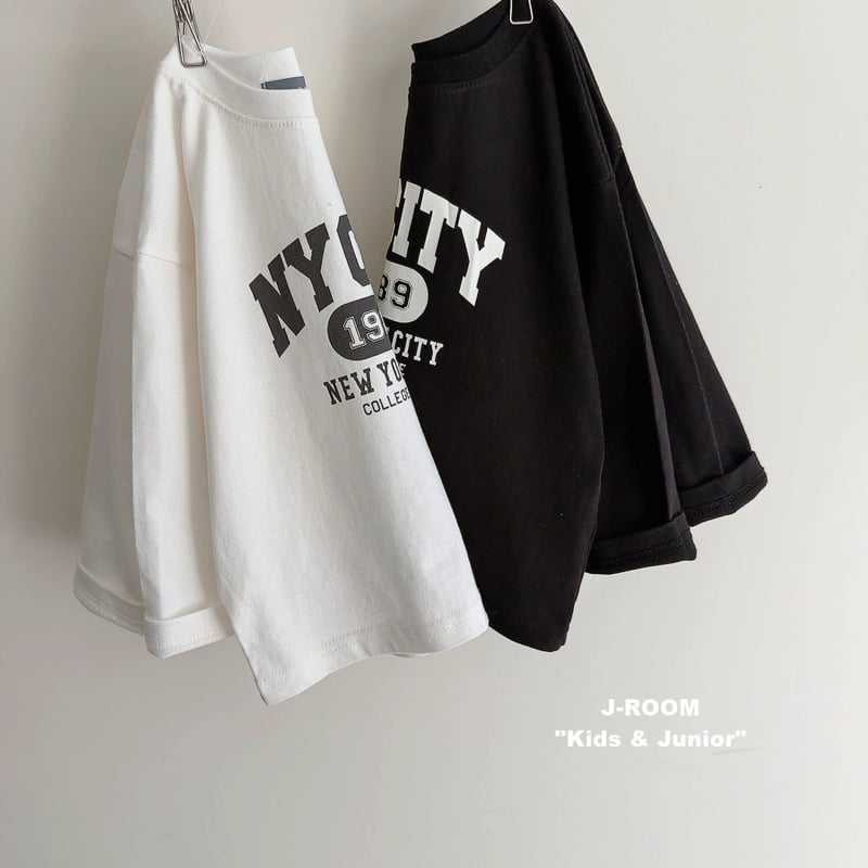 J-Room - Korean Children Fashion - #todddlerfashion - City 1989 Basic Tee - 3
