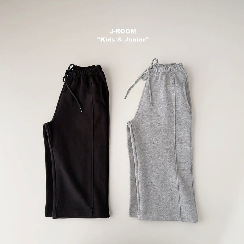 J-Room - Korean Children Fashion - #toddlerclothing - Panel Wide Pants - 6