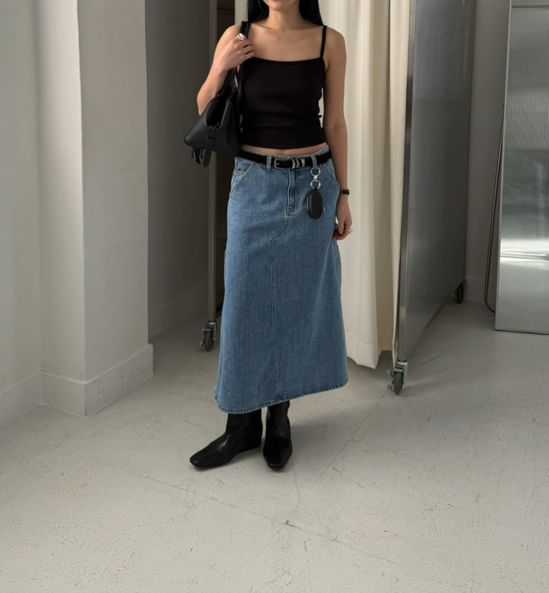 Jade Market - Korean Women Fashion - #momslook - Carpenter Skirt - 12