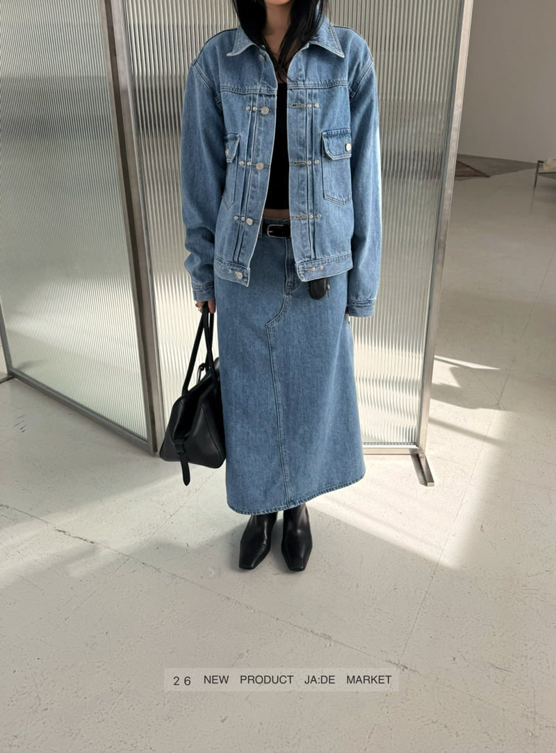 Jade Market - Korean Women Fashion - #womensfashion - Carpenter Skirt - 4