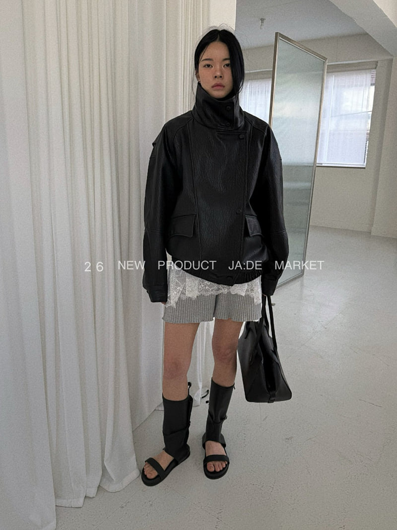 Jade Market - Korean Women Fashion - #momslook - Double Collar Jacket