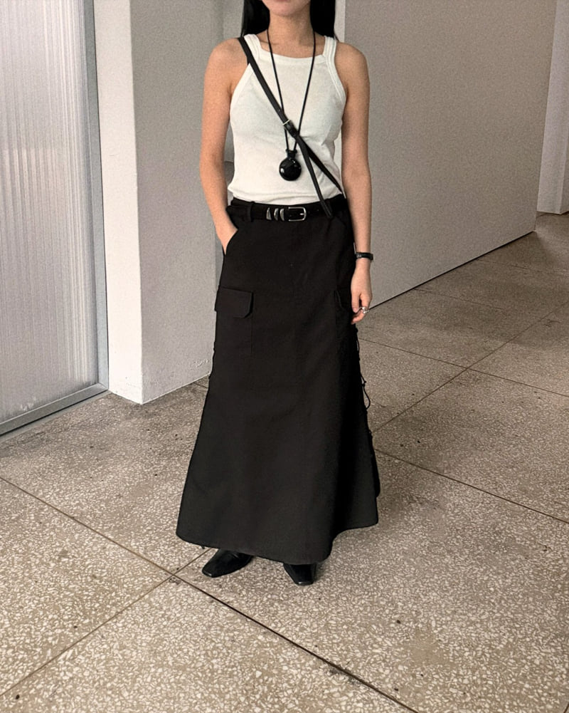 Jade Market - Korean Women Fashion - #momslook - Eyelet Skirt
