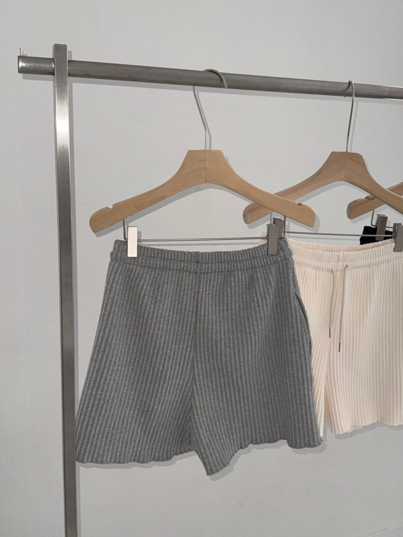 Jade Market - Korean Women Fashion - #pursuepretty - Ribbed Knit Pants - 3