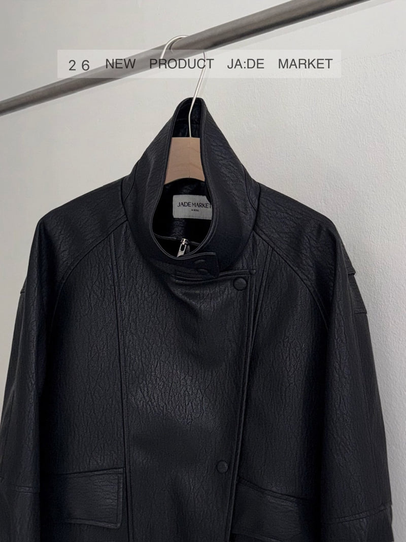 Jade Market - Korean Women Fashion - #momslook - Double Collar Jacket - 4