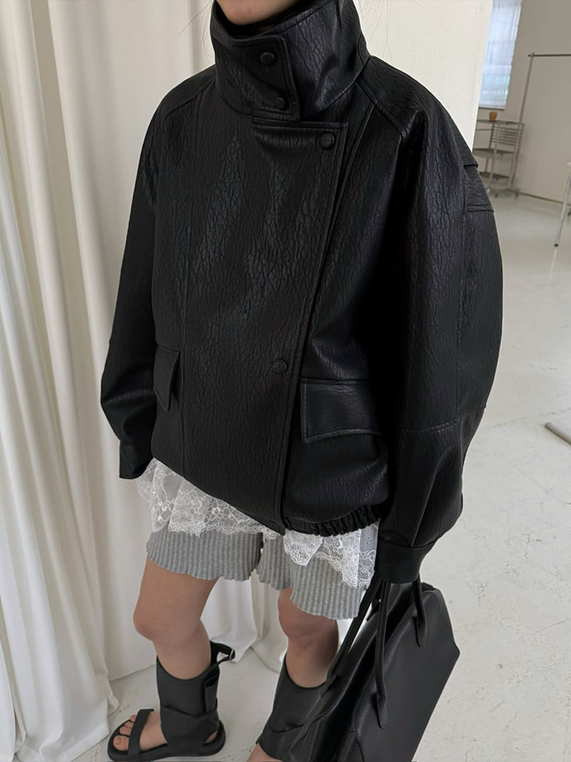 Jade Market - Korean Women Fashion - #womensfashion - Double Collar Jacket - 8