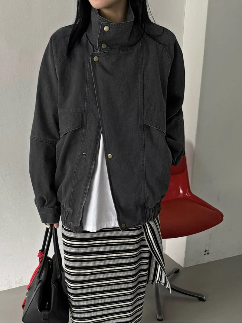 Jade Market - Korean Women Fashion - #womensfashion - Urban Cotton Jacket - 11