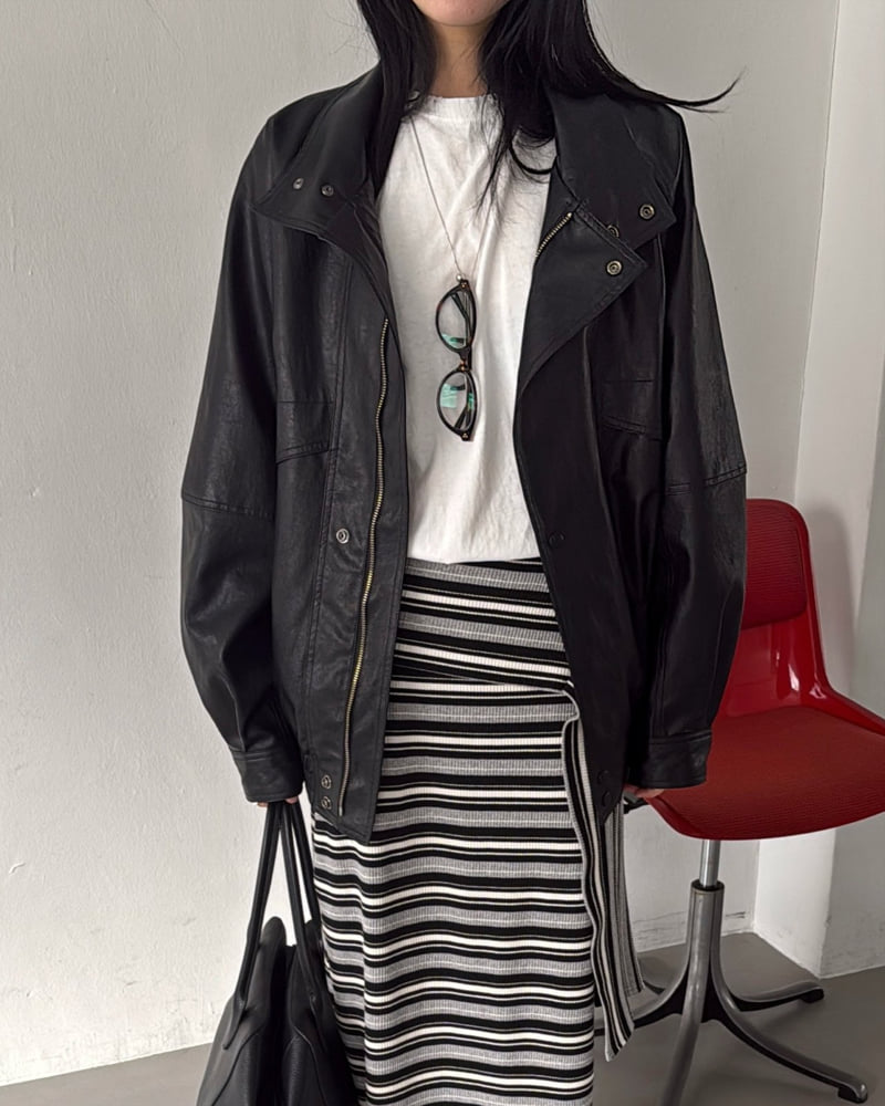 Jade Market - Korean Women Fashion - #womensfashion - Urban Jacket - 5