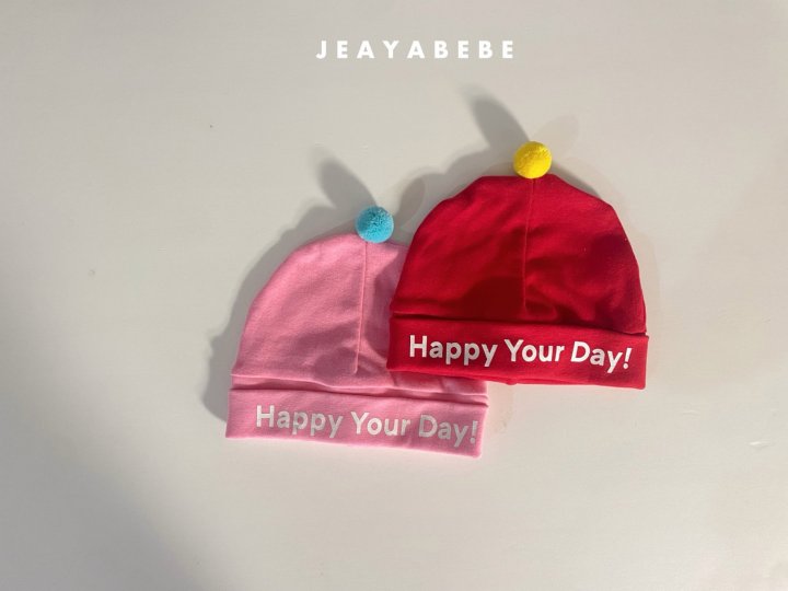 Jeaya & Mymi - Korean Baby Fashion - #onlinebabyshop - Happy Day Beanie - 4