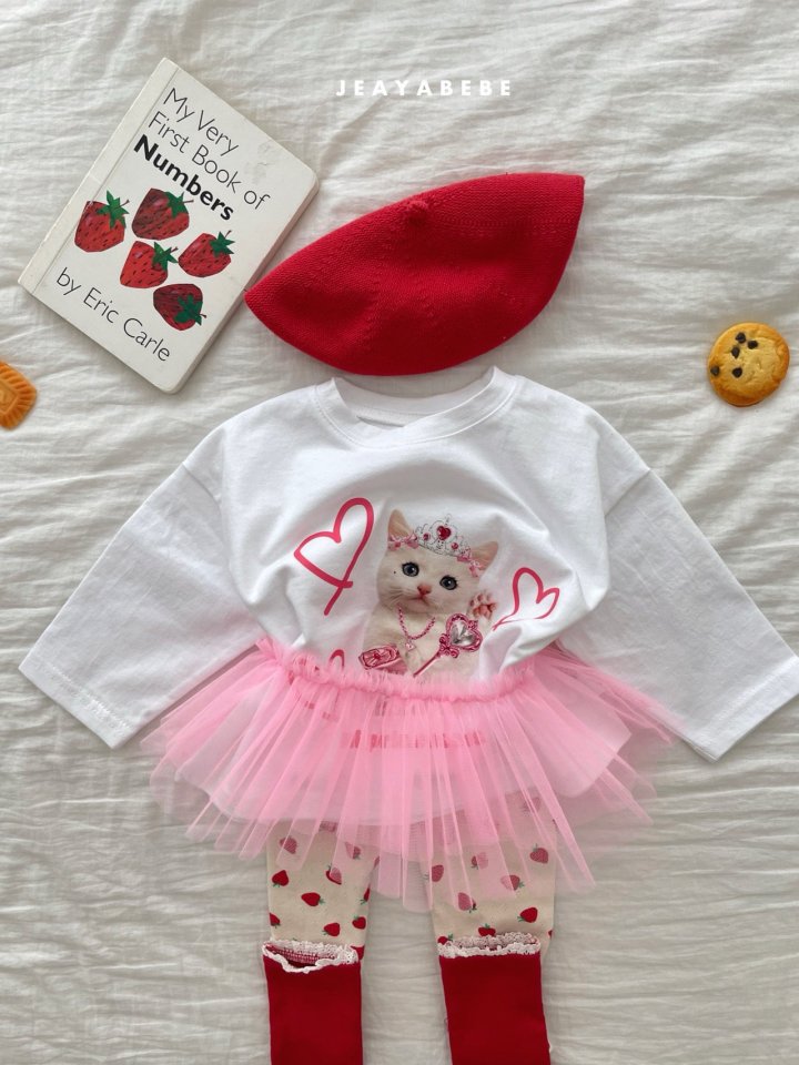 Jeaya & Mymi - Korean Baby Fashion - #babyboutique - Kitty Princess Tee - 2