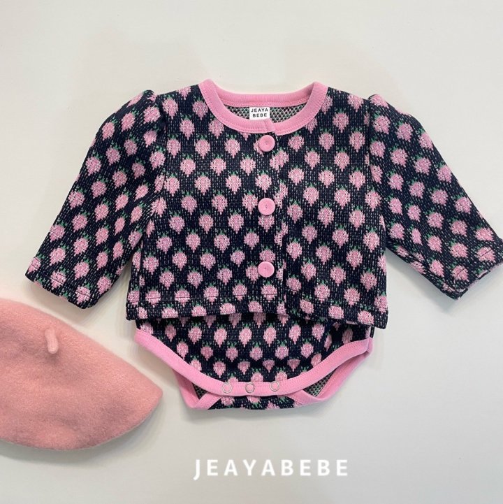 Jeaya & Mymi - Korean Baby Fashion - #babyboutique - Strawberry Set - 10