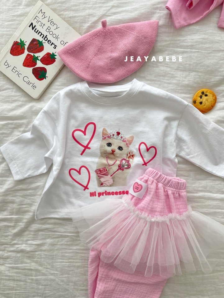 Jeaya & Mymi - Korean Baby Fashion - #babyboutique - Kitty Princess Tee - 4