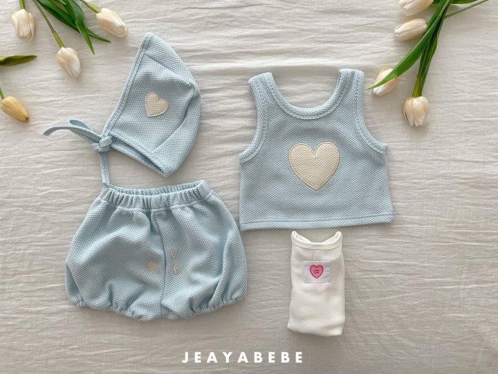 Jeaya & Mymi - Korean Baby Fashion - #babyclothing - Curly Bonnet Set - 2