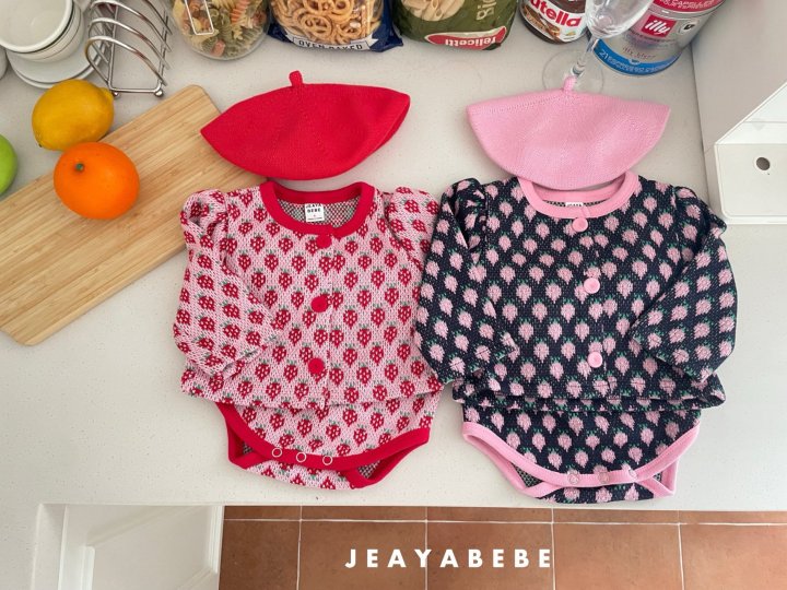Jeaya & Mymi - Korean Baby Fashion - #babylifestyle - Strawberry Set