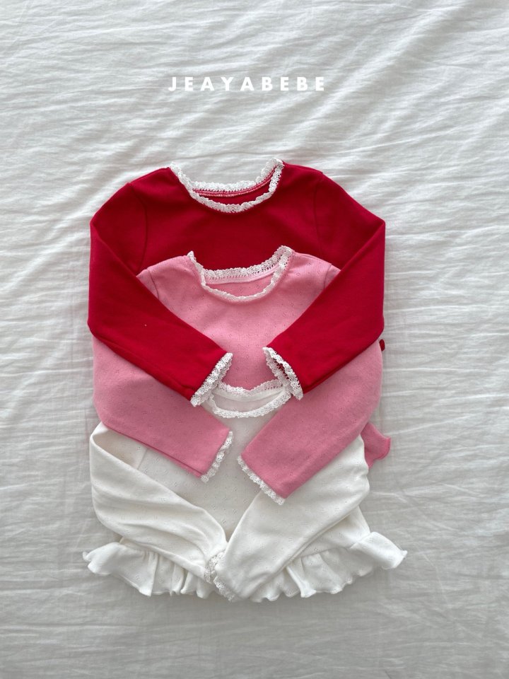 Jeaya & Mymi - Korean Baby Fashion - #babyootd - Frill Tee