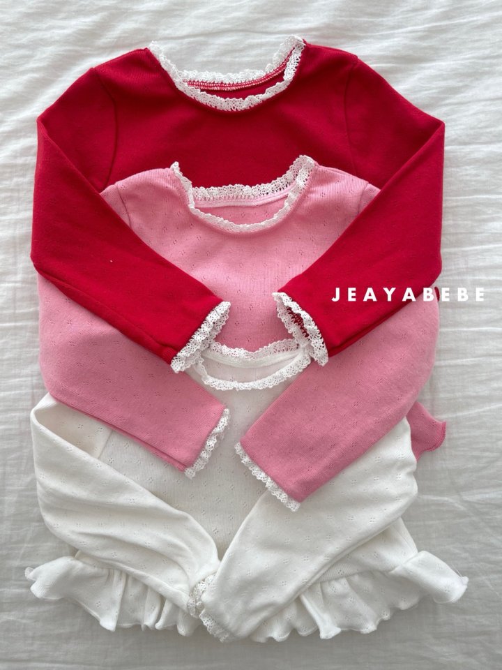 Jeaya & Mymi - Korean Baby Fashion - #babyoutfit - Frill Tee - 2