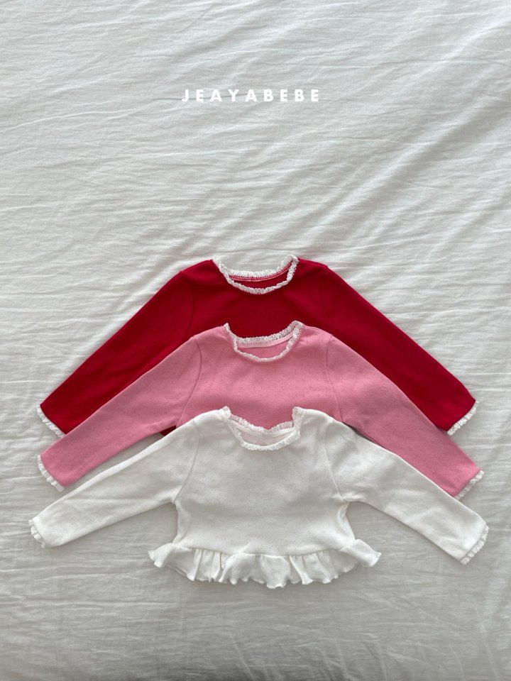 Jeaya & Mymi - Korean Baby Fashion - #babyoutfit - Frill Tee - 3