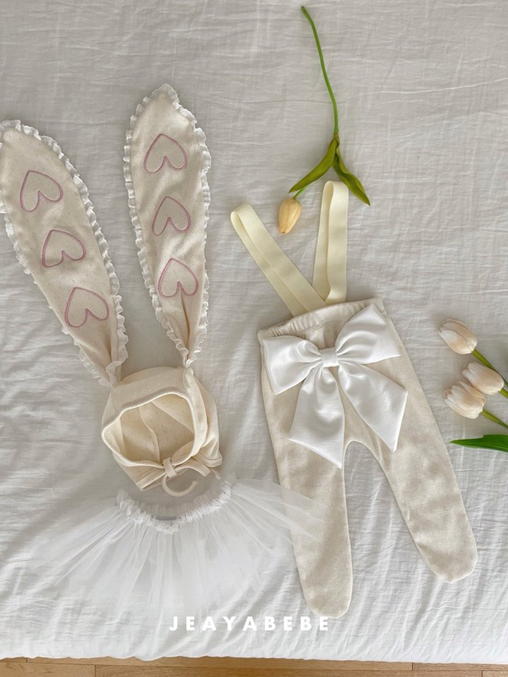 Jeaya & Mymi - Korean Baby Fashion - #babyoutfit - Bunny Love Bonnet - 3