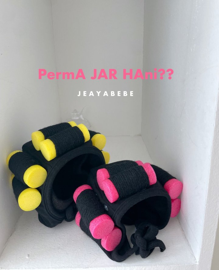 Jeaya & Mymi - Korean Baby Fashion - #babyoutfit - Perm Master Bonnet