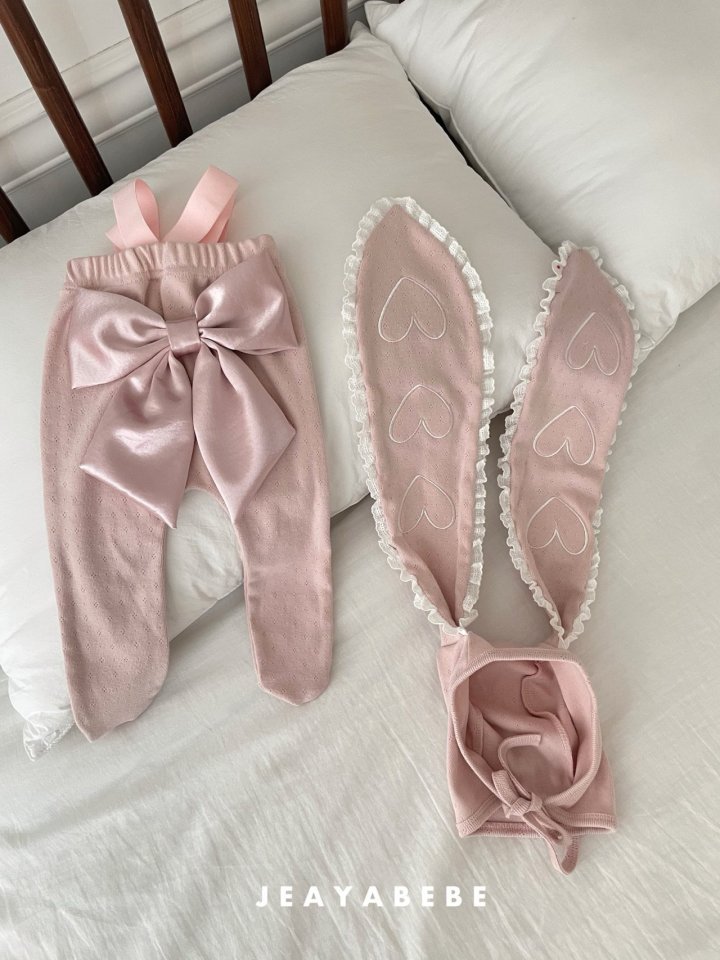 Jeaya & Mymi - Korean Baby Fashion - #babyoutfit - Bunny Love Bonnet - 4