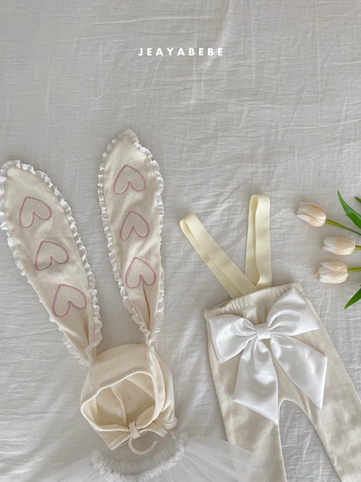 Jeaya & Mymi - Korean Baby Fashion - #babywear - Ribbon Band Foot Leggings - 3