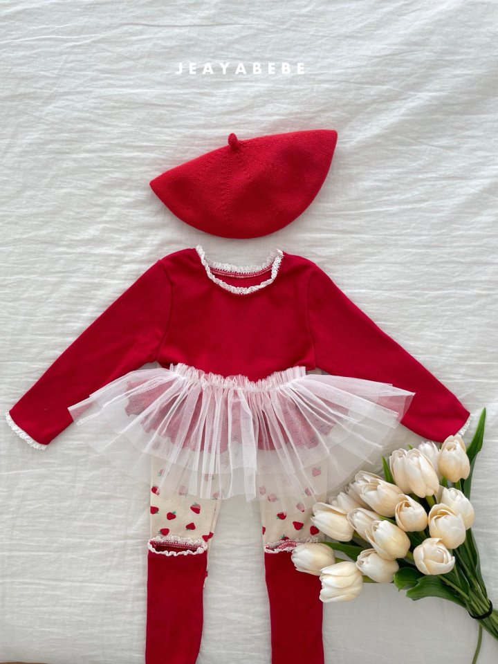 Jeaya & Mymi - Korean Baby Fashion - #onlinebabyboutique - Frill Tee - 5