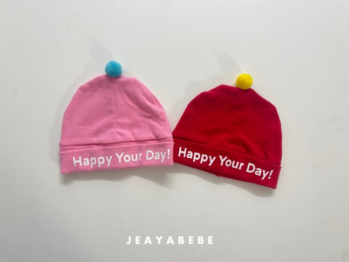 Jeaya & Mymi - Korean Baby Fashion - #onlinebabyboutique - Happy Day Beanie - 2