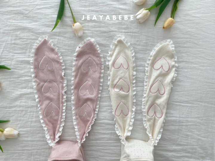 Jeaya & Mymi - Korean Baby Fashion - #onlinebabyboutique - Bunny Love Bonnet - 5