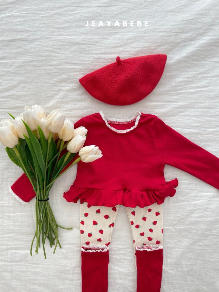 Jeaya & Mymi - Korean Baby Fashion - #onlinebabyshop - Frill Tee - 6