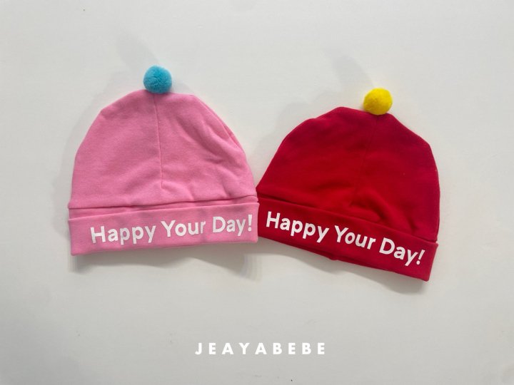 Jeaya & Mymi - Korean Baby Fashion - #onlinebabyshop - Happy Day Beanie - 3