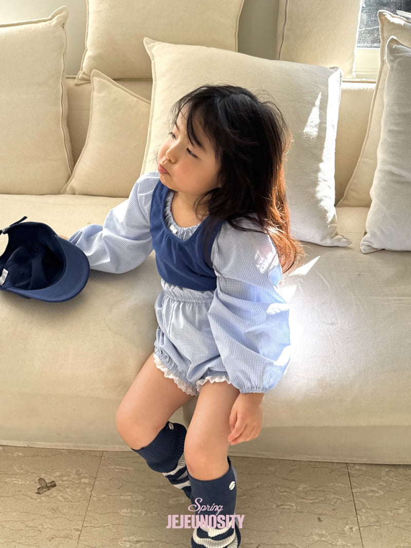 Jejeunosity - Korean Children Fashion - #kidzfashiontrend - Long One-piece Suit - 4