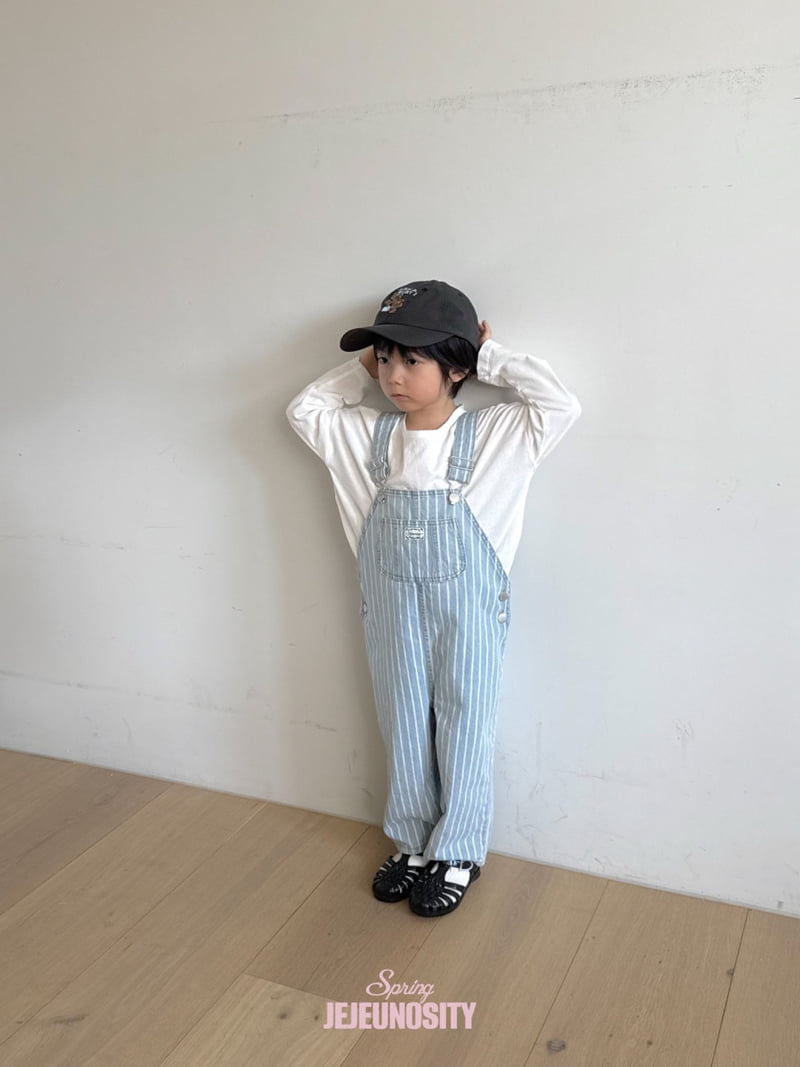 Jejeunosity - Korean Children Fashion - #childofig - Berry Long Overalls (Kids) - 11