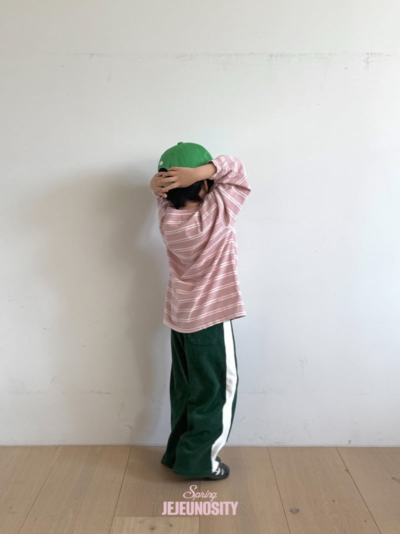 Jejeunosity - Korean Children Fashion - #designkidswear - Terry Track Pants - 3