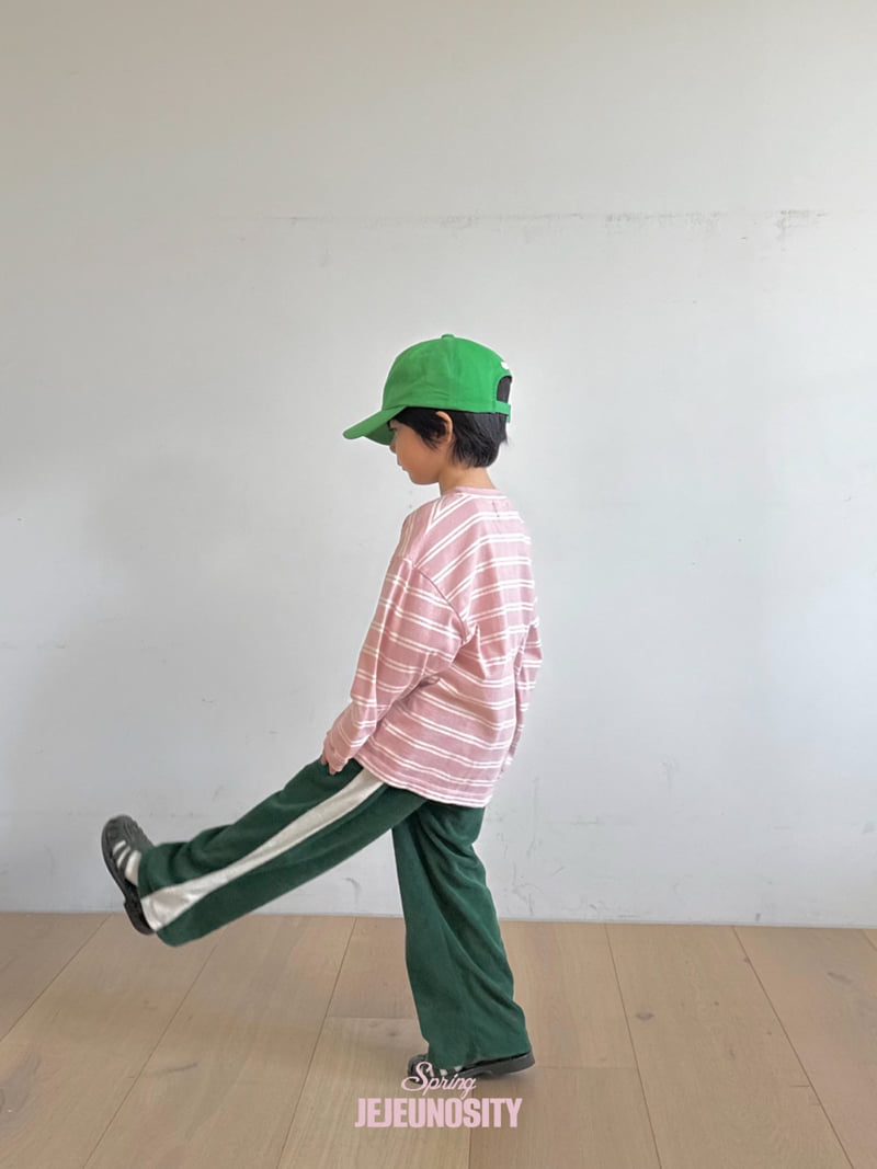 Jejeunosity - Korean Children Fashion - #designkidswear - Terry Track Pants - 4