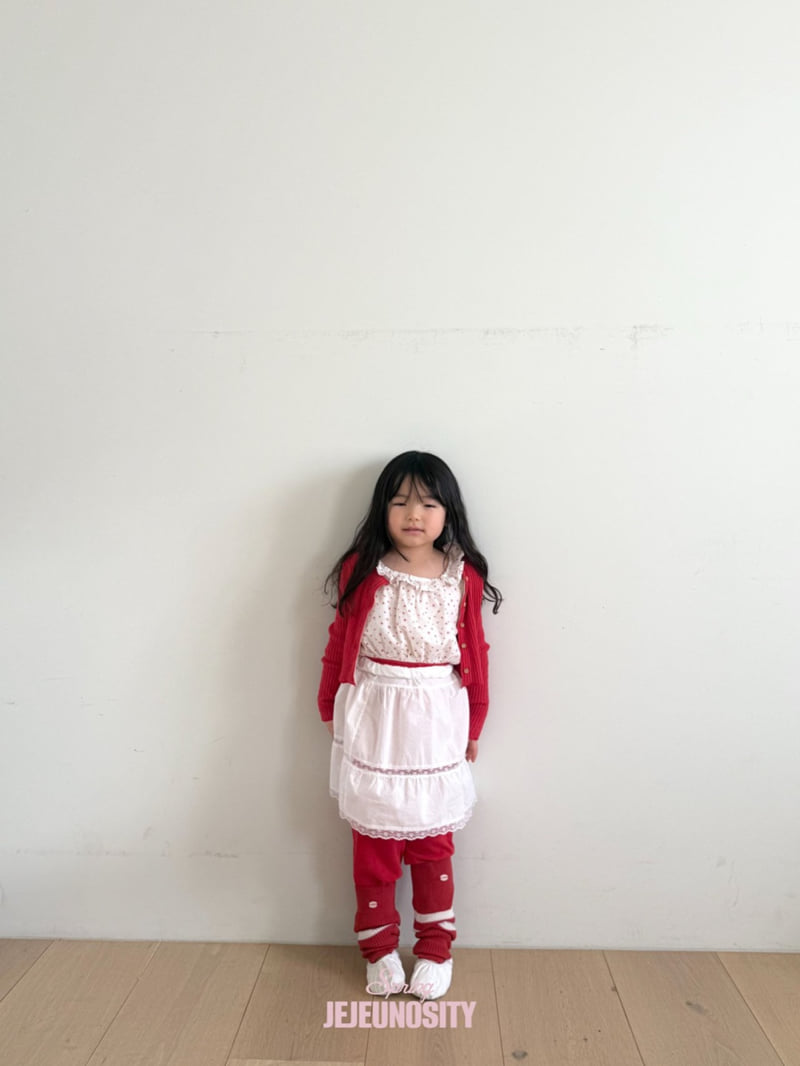 Jejeunosity - Korean Children Fashion - #fashionkids - Frill Madonna Sleeveless - 5