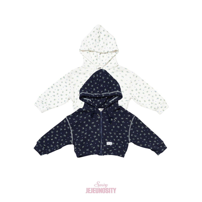 Jejeunosity - Korean Children Fashion - #kidsshorts - Wa Flower Hoodie