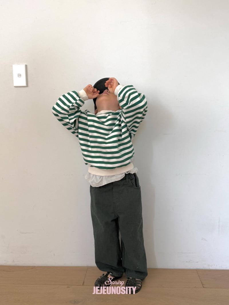 Jejeunosity - Korean Children Fashion - #kidzfashiontrend - Meri Twill Pants - 12