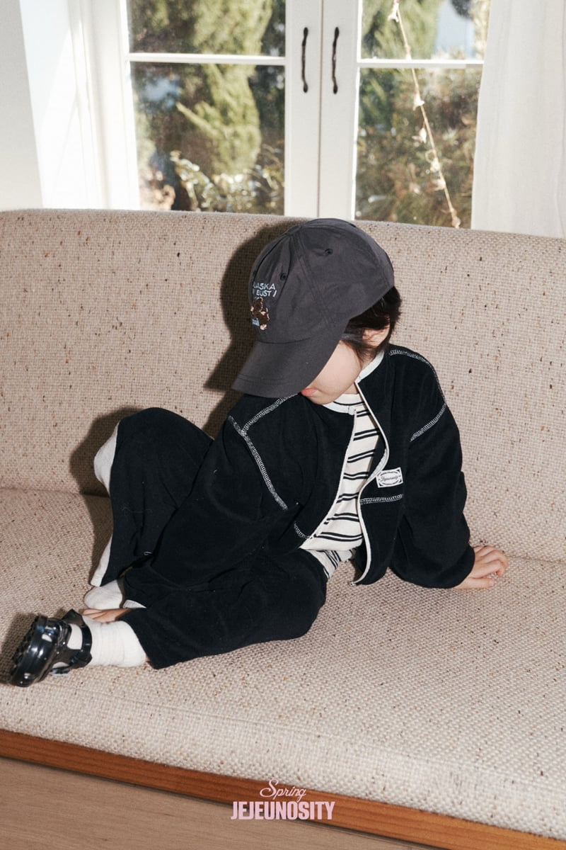 Jejeunosity - Korean Children Fashion - #kidzfashiontrend - Terry Track Pants - 8
