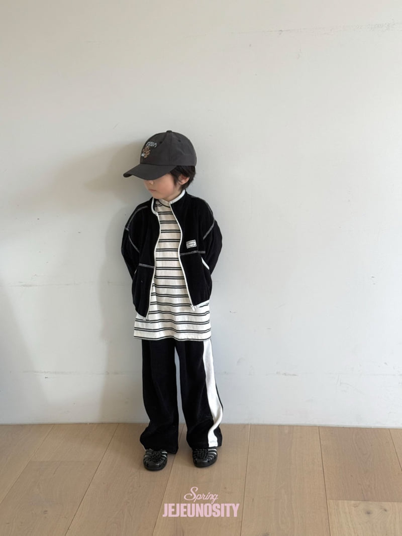 Jejeunosity - Korean Children Fashion - #littlefashionista - Terry Track Pants - 10