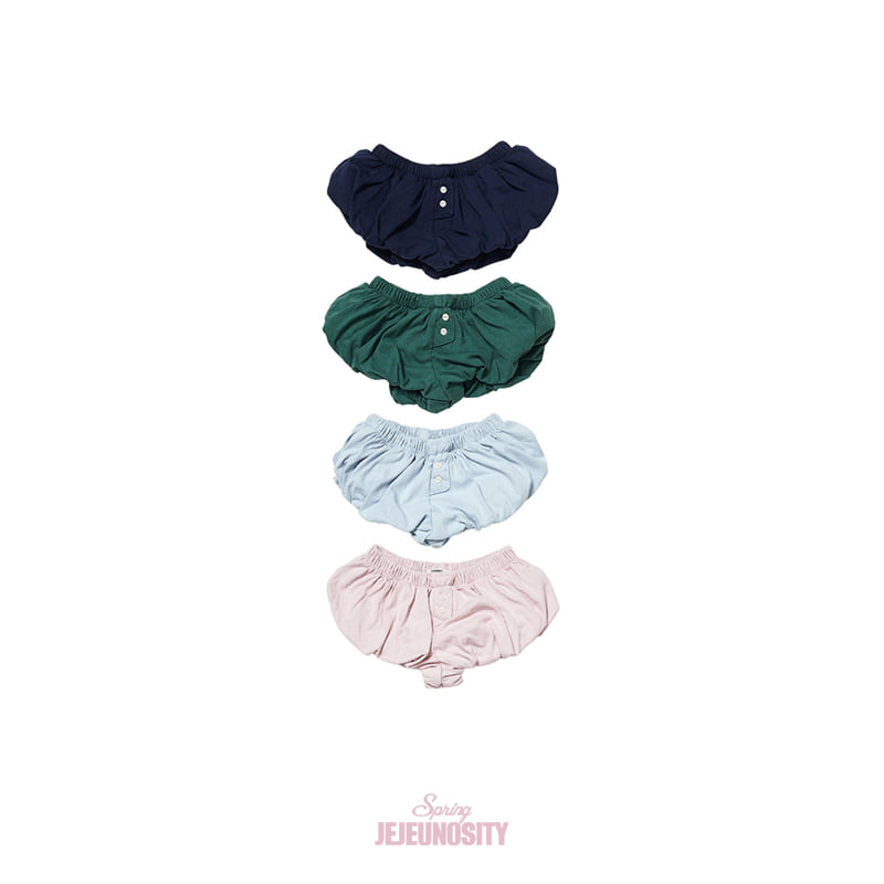 Jejeunosity - Korean Children Fashion - #littlefashionista - Berry Short Bloomer Pants