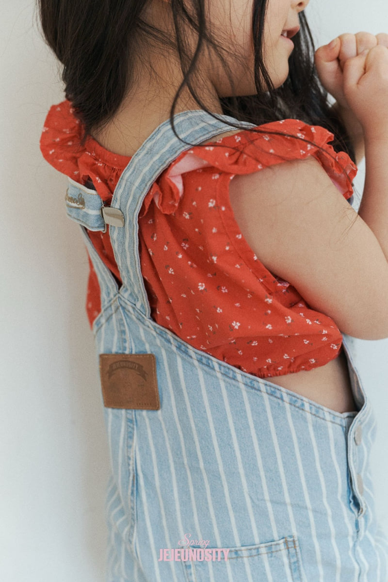 Jejeunosity - Korean Children Fashion - #minifashionista - Frill Madonna Sleeveless - 12