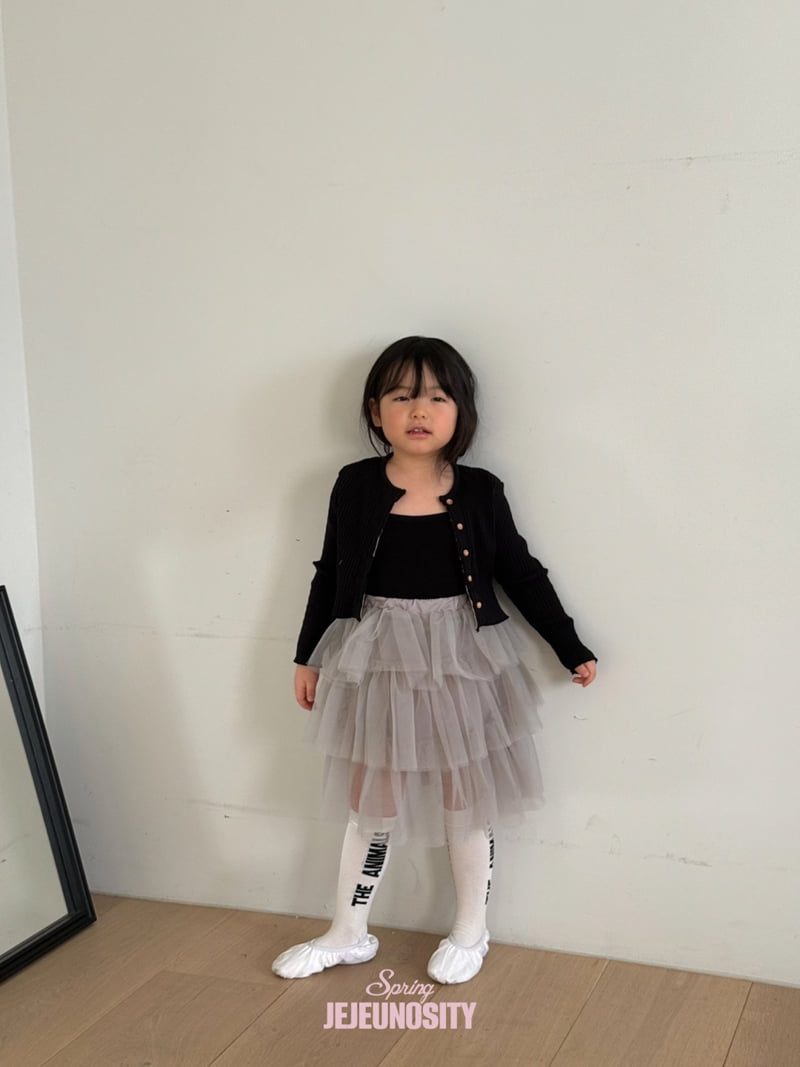 Jejeunosity - Korean Children Fashion - #prettylittlegirls - Oreo Sleeveless Top - 12
