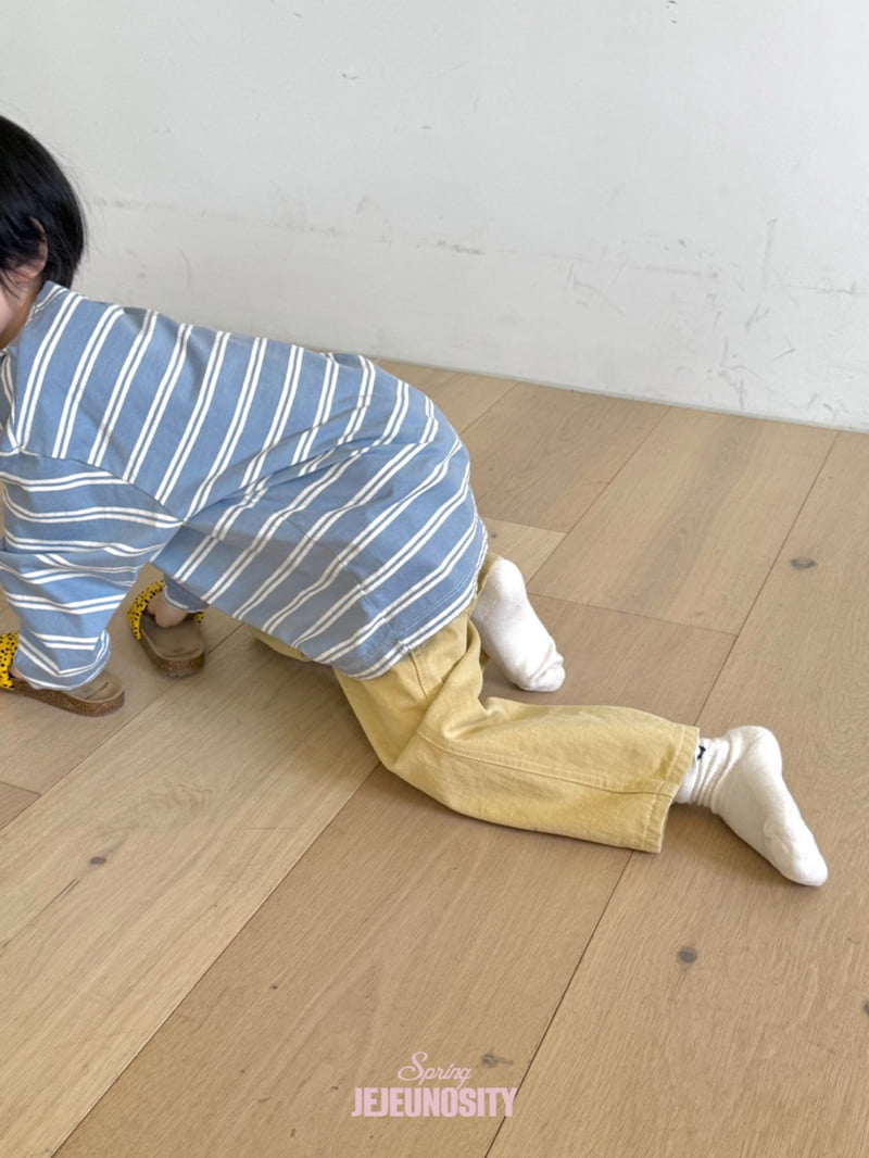 Jejeunosity - Korean Children Fashion - #toddlerclothing - Meri Twill Pants - 4