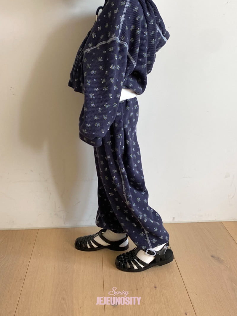 Jejeunosity - Korean Children Fashion - #toddlerclothing - Waflower Pants - 5