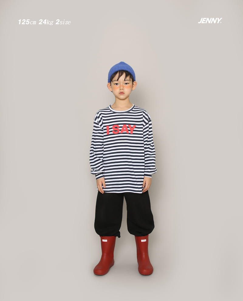 Jenny Basic - Korean Children Fashion - #childofig - Say Stripe Tee - 2