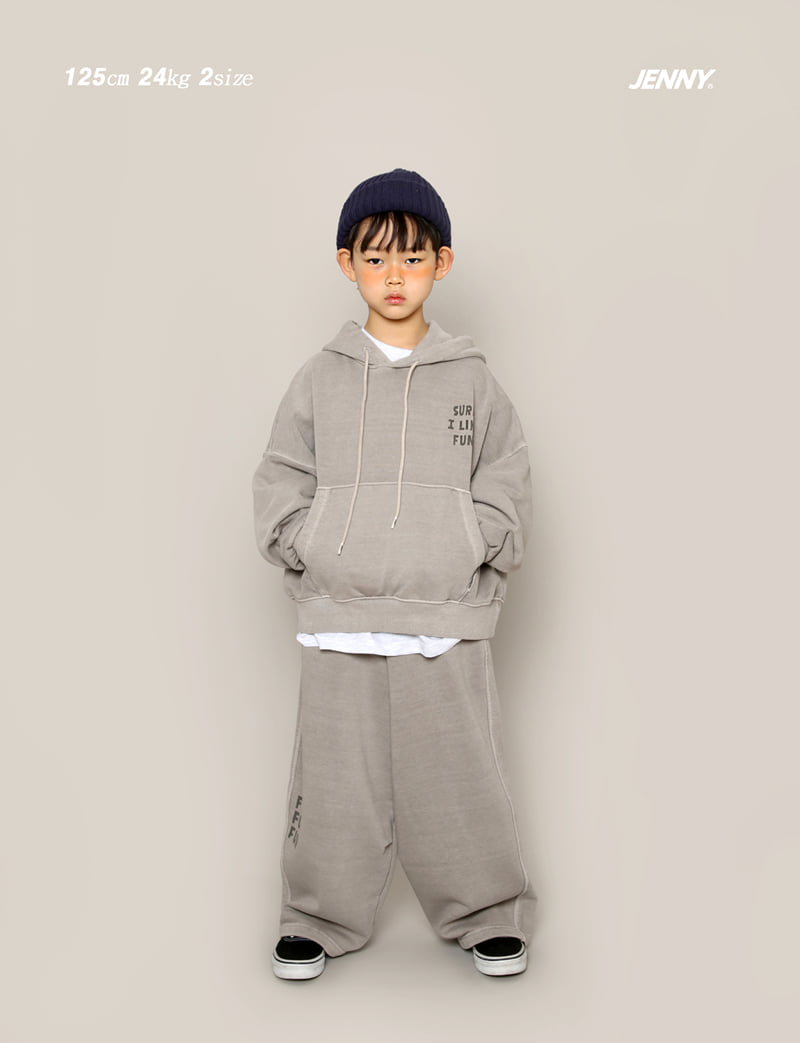 Jenny Basic - Korean Children Fashion - #childrensboutique - Fun Pigment Hoodie - 6