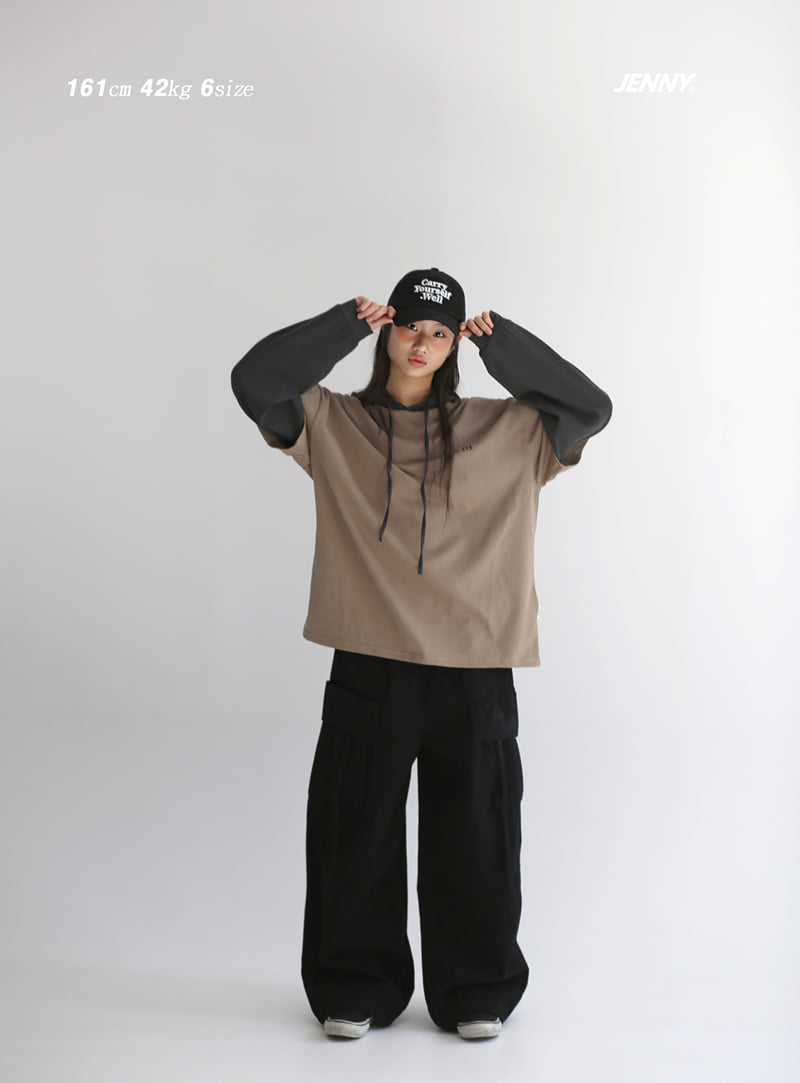 Jenny Basic - Korean Children Fashion - #childofig - Zico Layered Hoodie - 4