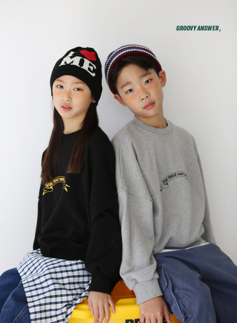 Jenny Basic - Korean Children Fashion - #discoveringself - Love Sweatshirt - 8